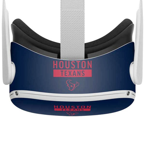 NFL Houston Texans Blue Performance Series Oculus Quest 2 Skin